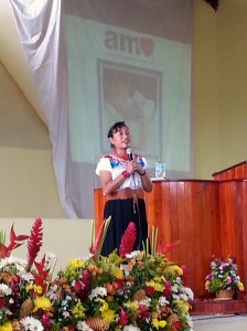 Francelia inspiring families and leaders in education at MeXED